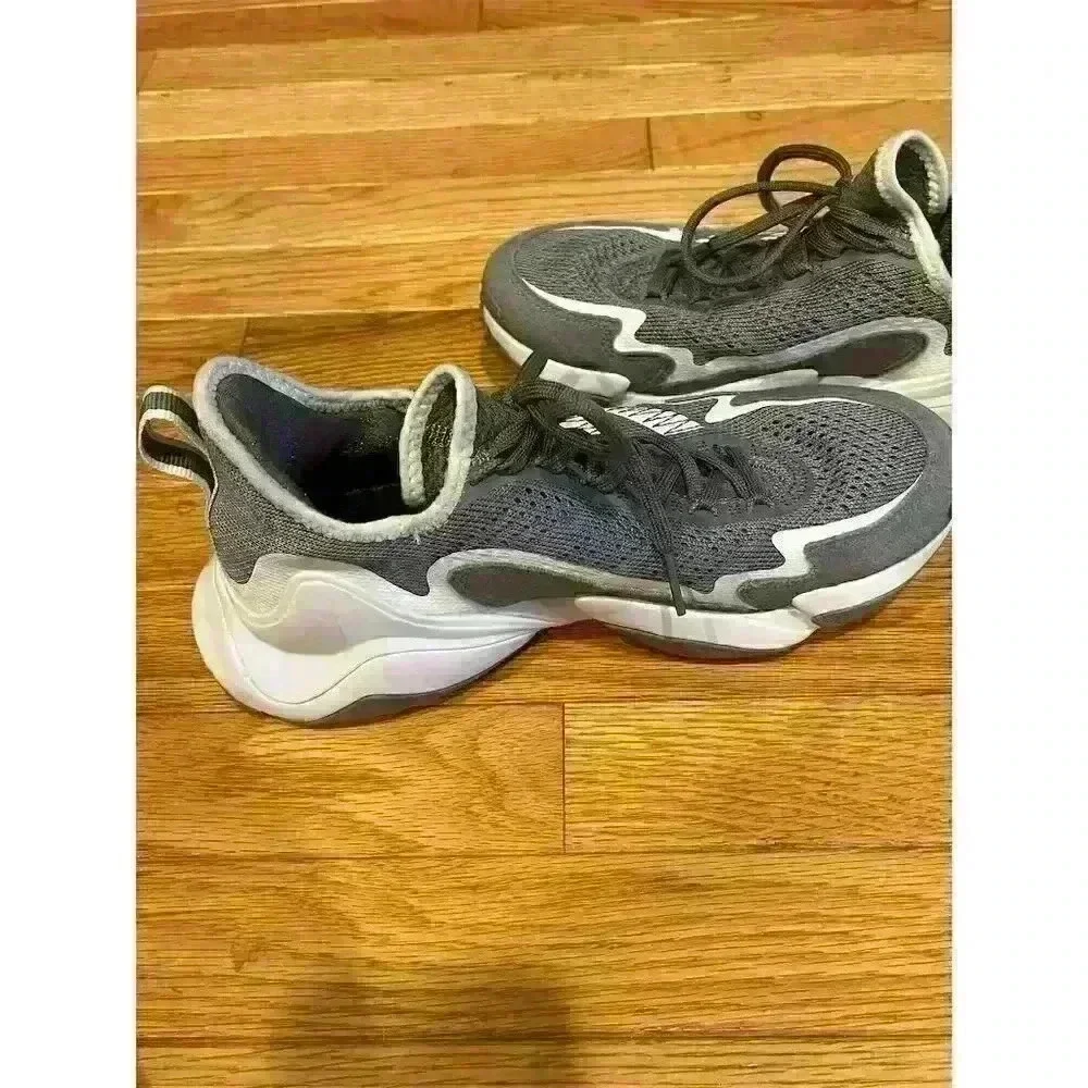 Adidas Men's SM Impact FLX Football Shoes Gray Size 7.5 Athletic Sneakers